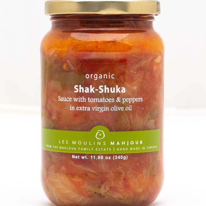 Gourmet Food Solutions, Inc. - Wholesale Sauce - Organic Shak-Shuka Sauce, 340g glass jar | Moulin Mahjoub0
