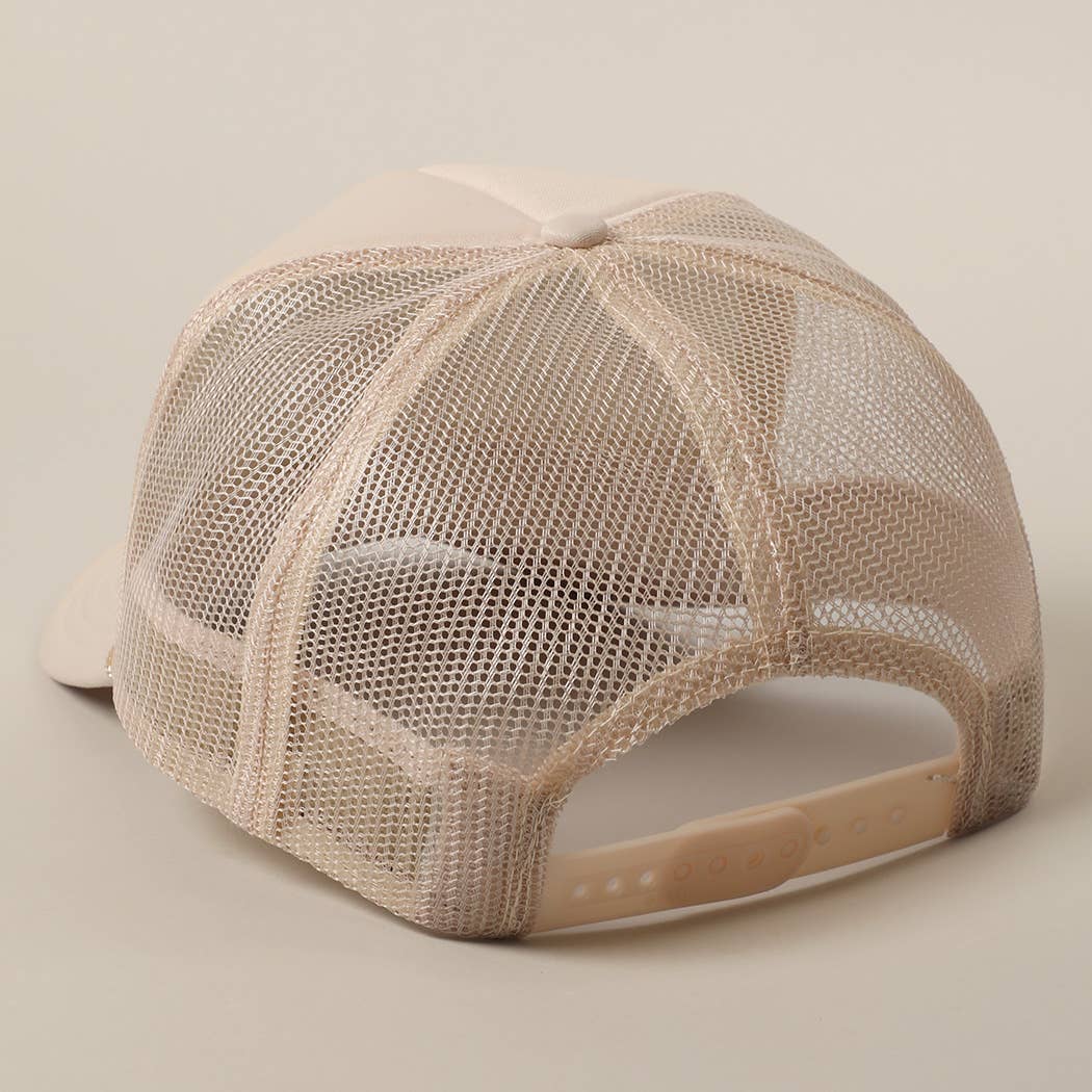 Fashion City - Vente Casquette de camionneur – unisexe - Casquette Trucker en Maille avec Imprimé Drapeau Américain Plus Fort que Jamais13