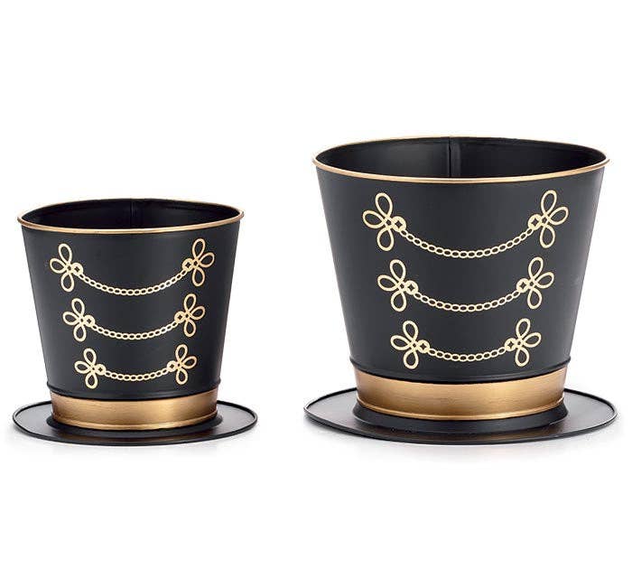 Dunn Deals - Wholesale Plant Pot - Christmas Carousel Collection - NUTCRACKER HAT PLANTER SET OF 20