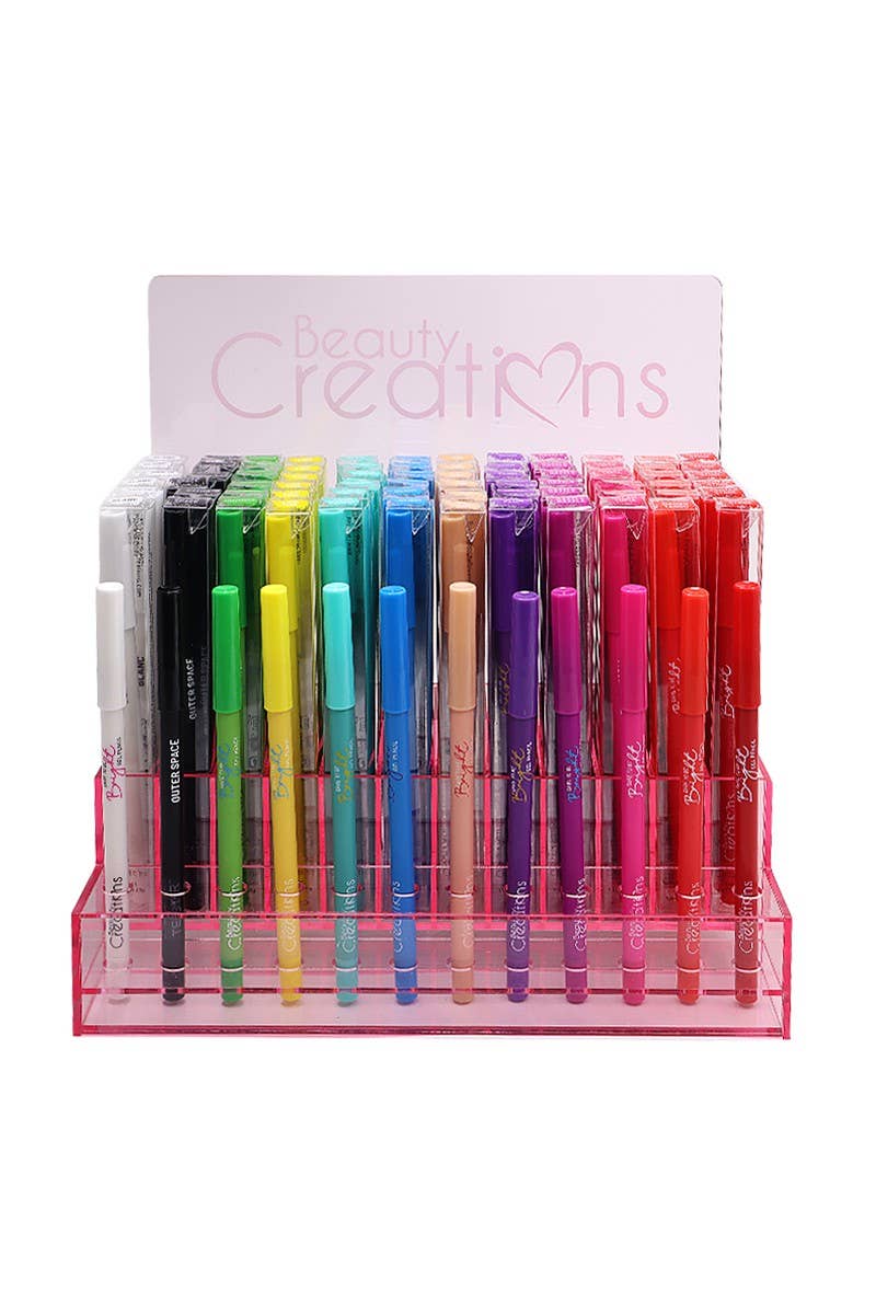 PINEAPPLE Beauty - Wholesale Eyeliner/Pencil - Beauty Creations EPD Bright Gel Liner - 144pc1
