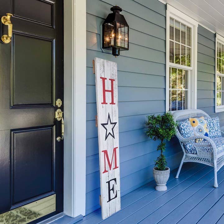 Sinal de Madeira de Quarto De Julho Pintado à Mão por atacado de Rockin'Wood