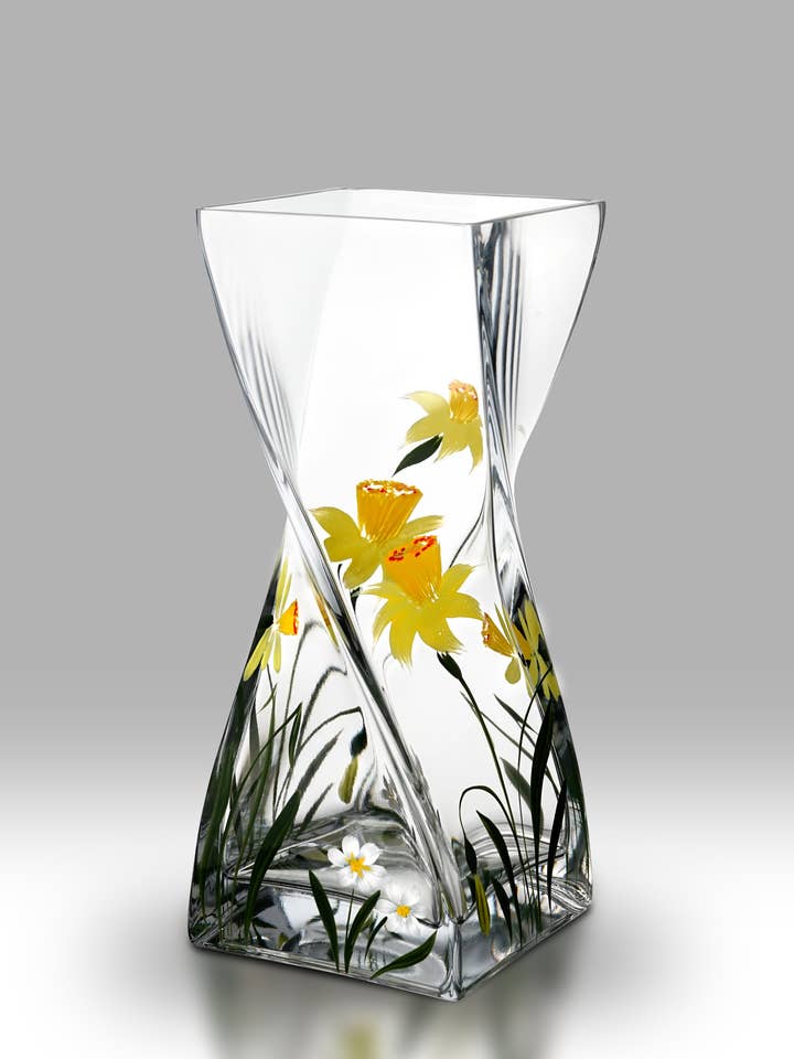 Daffodil - 20 cm Twist for wholesale by Nobile Glassware Ltd.