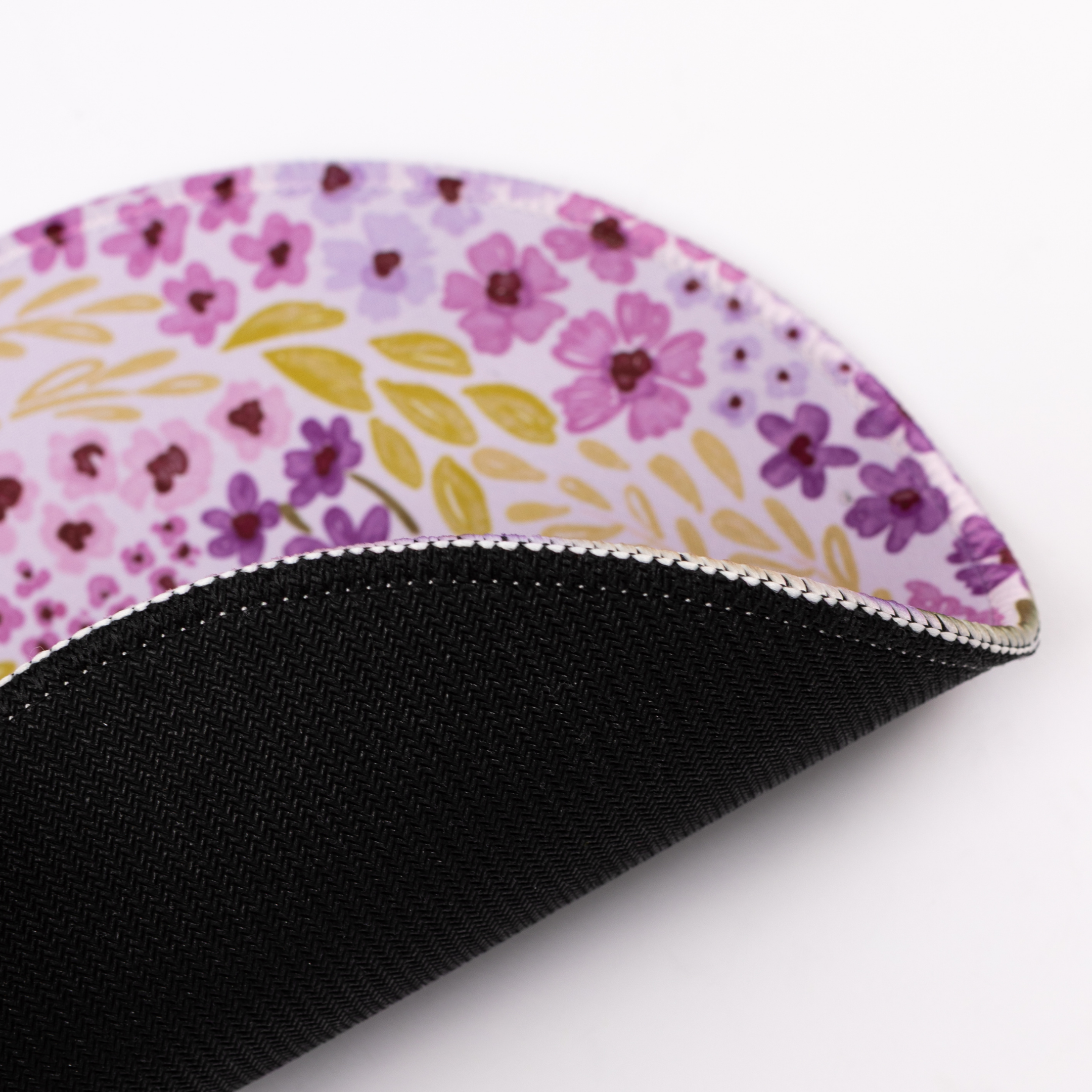 Elyse Breanne Design – Tapete de rato por atacado – Mousepad Floral Lilás3