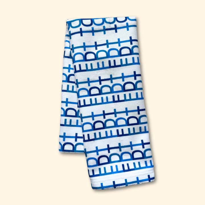 Blue FDT Hidden Message Hand Towel and other Purchase Wholesale protest. Free Returns & Net 60 Terms on Faire trending on Faire.