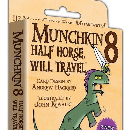 Munchkin 8 - Half Horse, Will Travel for wholesale by Steve Jackson Games