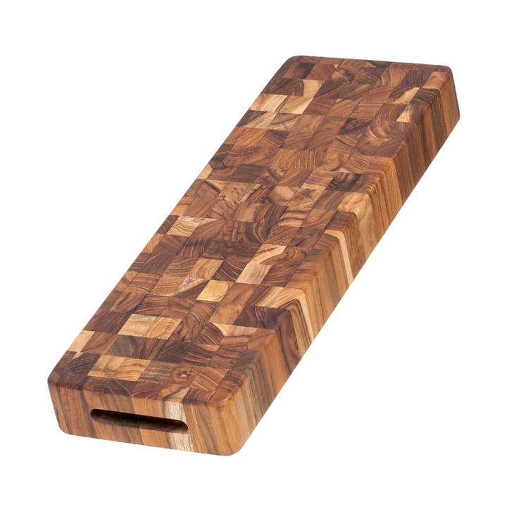TeakHaus Butcher Block Long Serving & Cutting Board for wholesale by HAUS