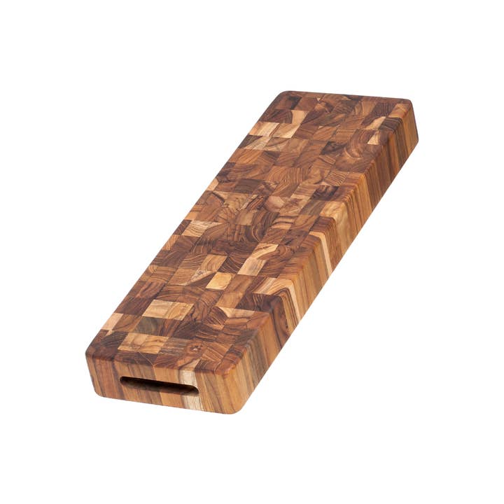 TeakHaus Butcher Block Long Serving & Cutting Board for wholesale by HAUS