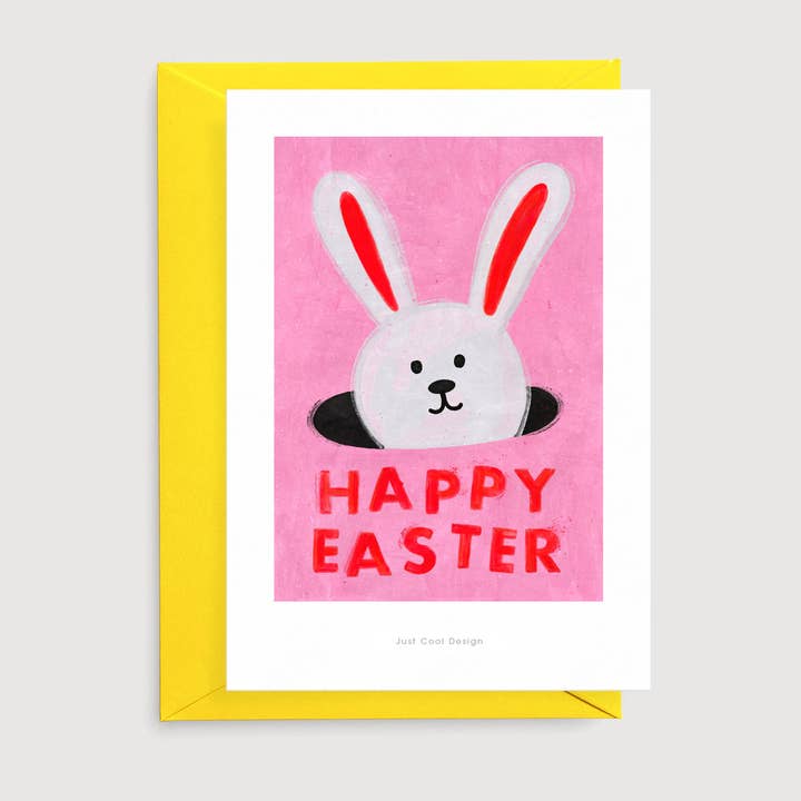 Just Cool Design - Wholesale Easter Card - Happy Easter card | Mini art print | Illustration card