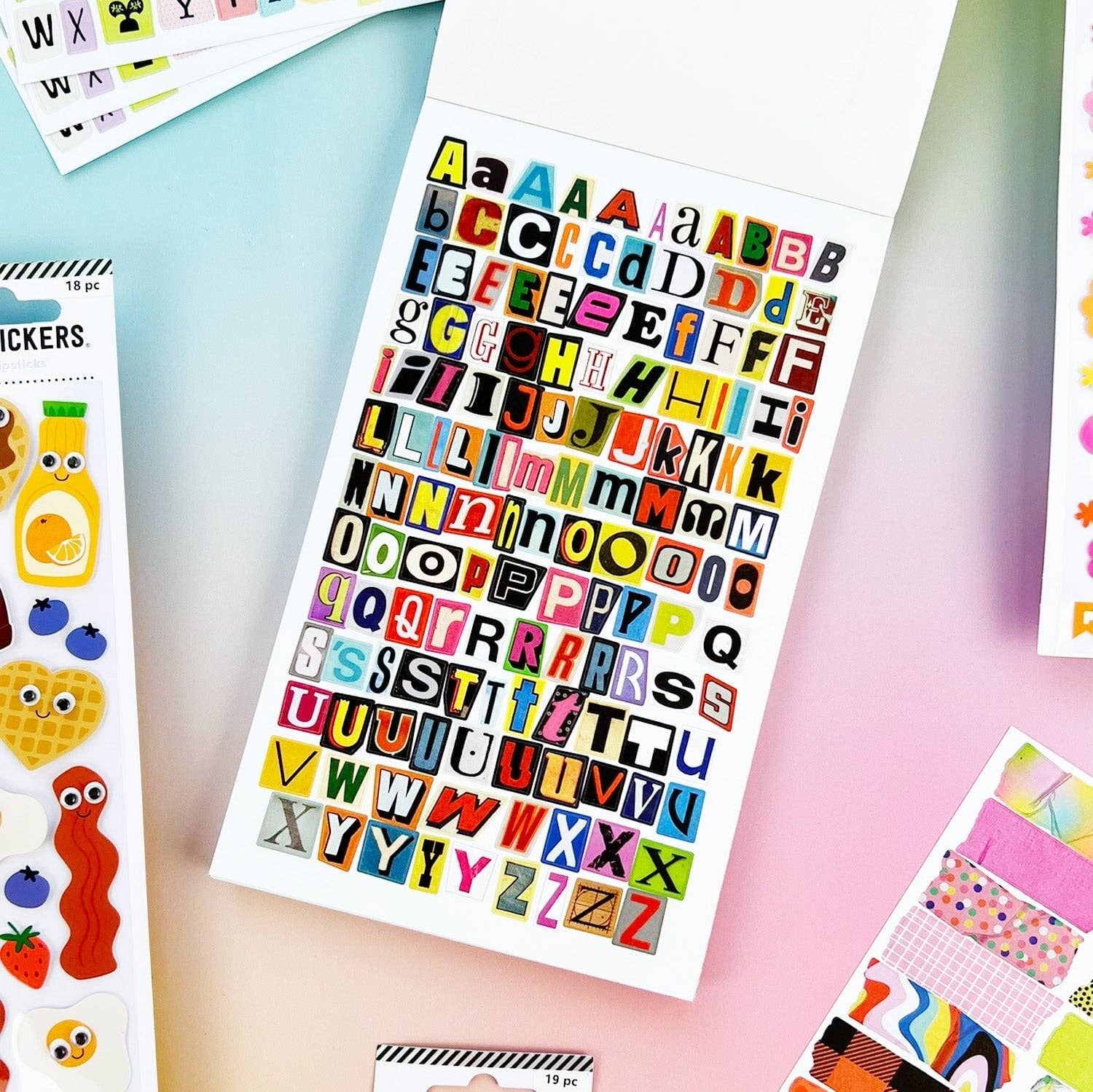 Pipsticks - Wholesale Sticker - Mix & Match Junk Journal Sticker Book1