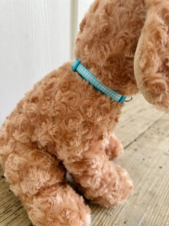 Geruite kraag met gingham Pupcessory voor wholesale door Doodletales