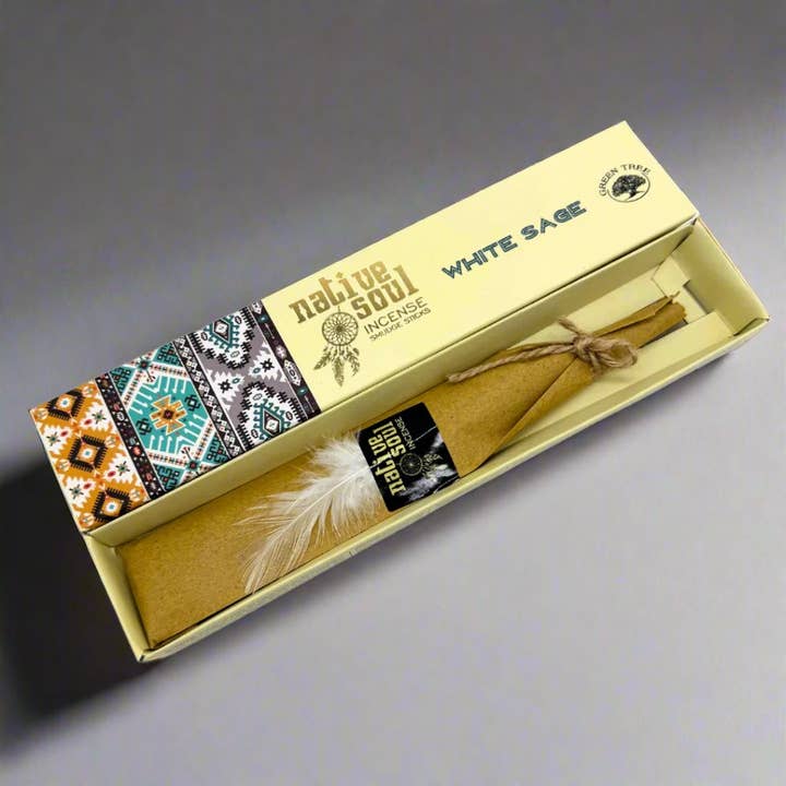 Wolf & Wilde - Wholesale Incense - Native Soul Incense Sticks - White Sage