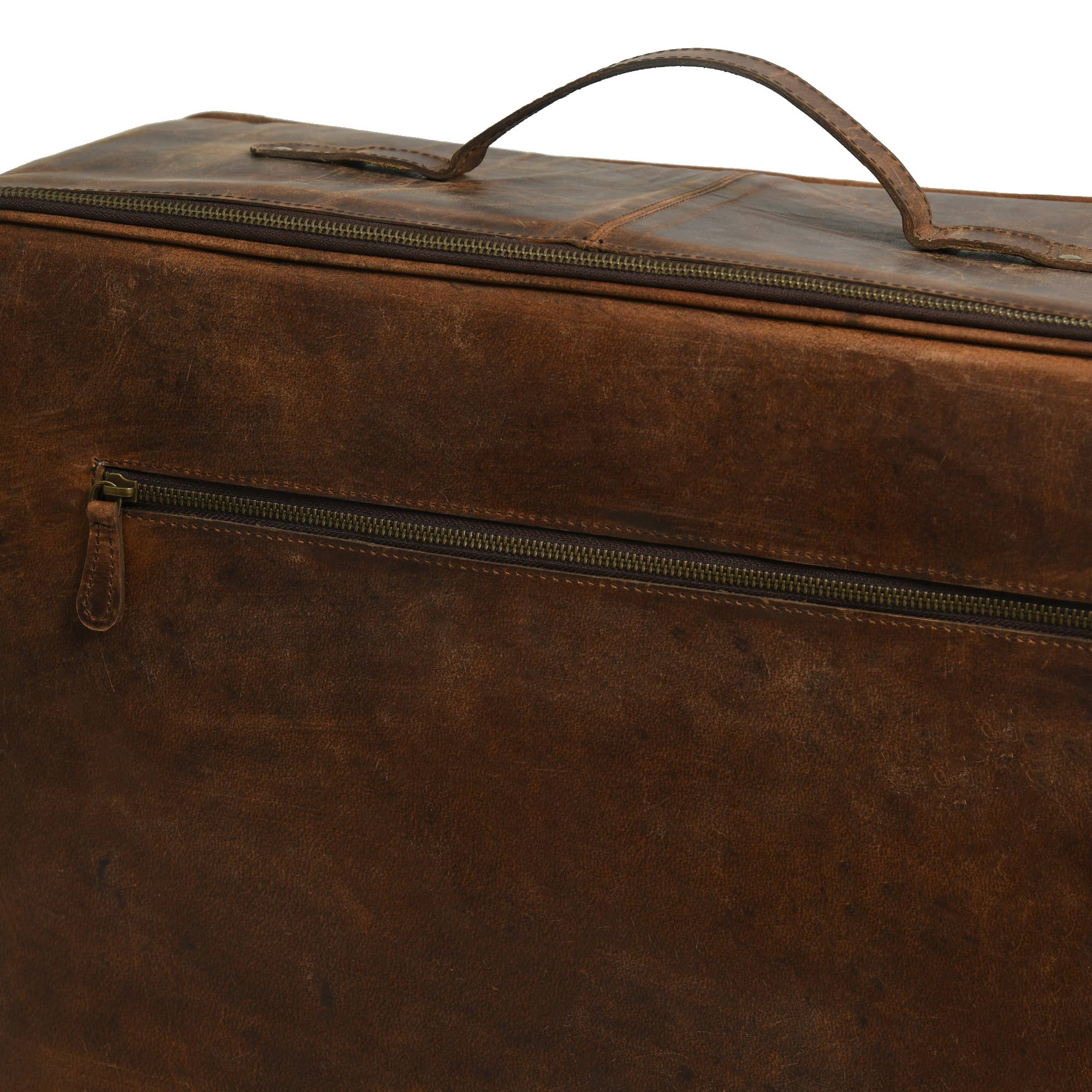 Dotch Leather – wholesale Luggage – Geoffery Leather Suitcase- Travel Bags For Men11