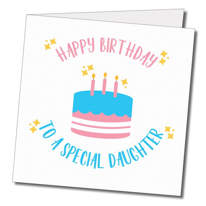 sent with Pride - Wholesale Birthday Card - Happy Birthday Daughter Transgender Trans lgbt Greeting Card