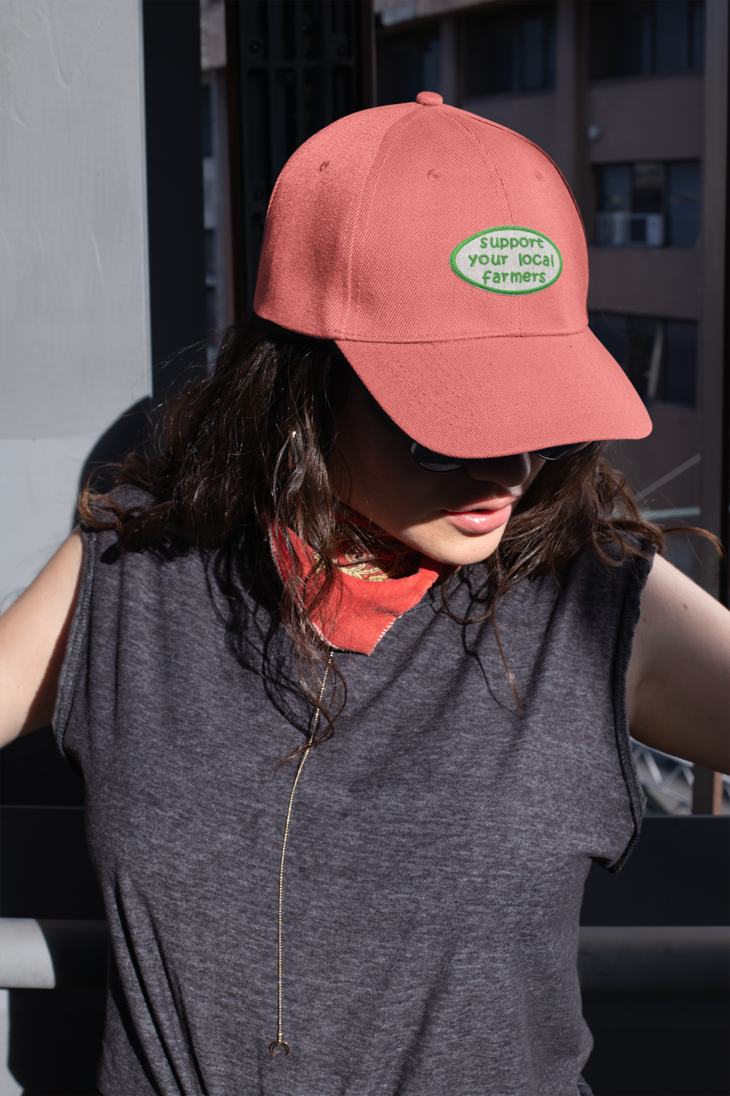 Wholesale Applique - Wholesale Patch - Support Your Local Farmers, Embroidered Iron on Patch2