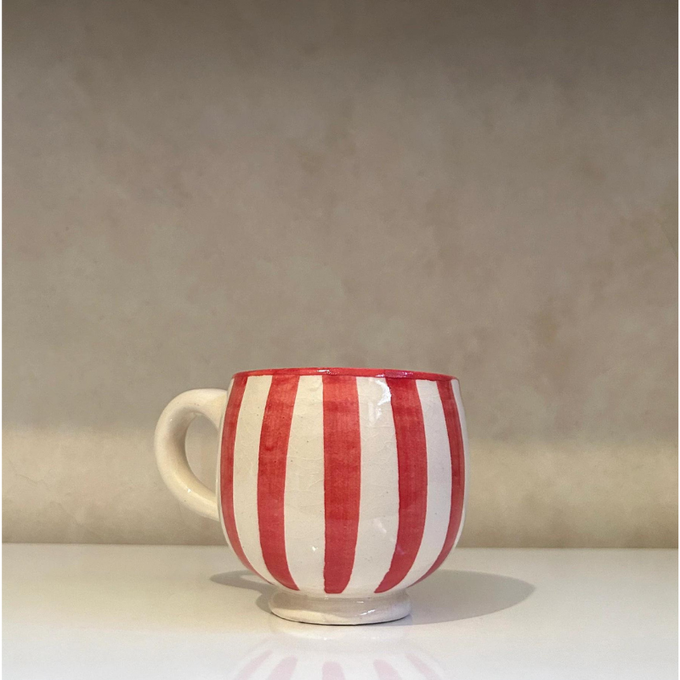 High crafty – Caneca por atacado – Chávenas de Cerâmica Marroquina Feitas à Mão – Café Artesanal Multicolorido4