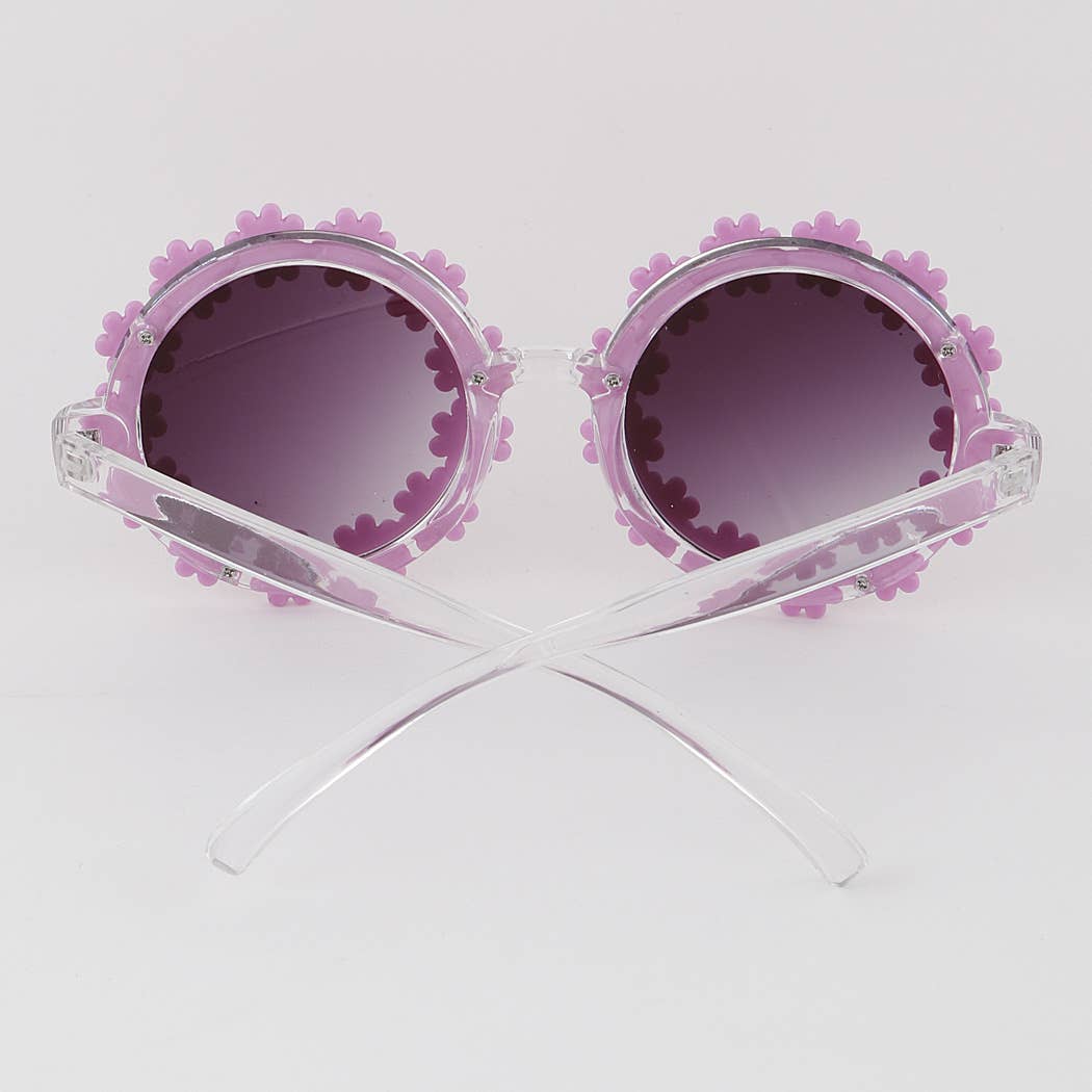 MÉLANGER Lunettes de soleil avec fleurs mignonnes en vente sur Faire4