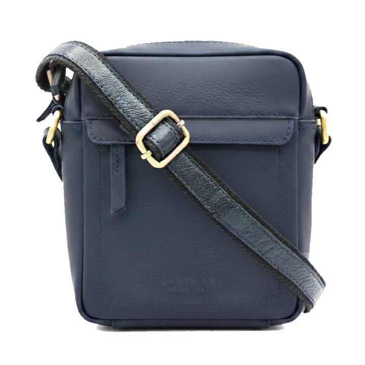 Zerimar Unisex Schultertasche | Leder Bandolera 20x16x5,5 cm für den Großhandel von Zerimar 1942