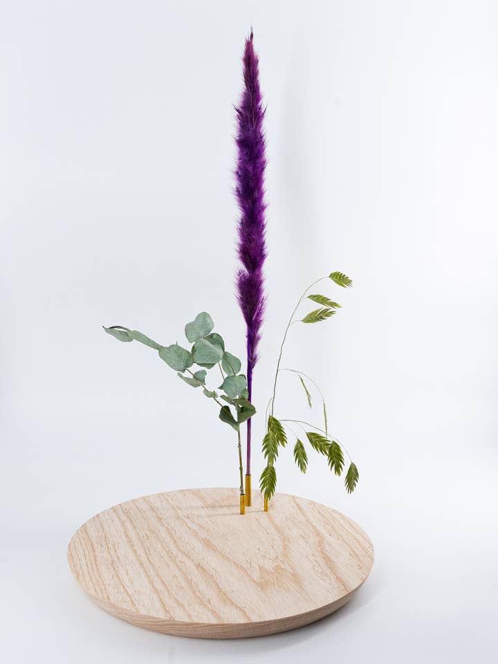 Vaso per fiori secchi Astrid Maple per la vendita all'ingrosso da parte di Behout