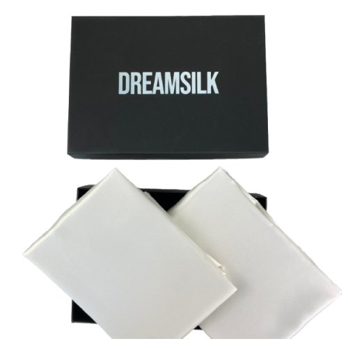 DREAMSILK – wholesale Bedding pillowcase/sham – SILK PILLOWCASE 50*91cm WHITE5