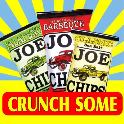 Joe Tea & Joe Chips - Wholesale Chips - Classic/BBQ/Jalapeño Assortment- Kettle Chips(2 oz. Bag)2