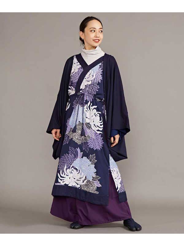 Ametsuchi by Amina Collection - Wholesale Dress - Women's - KIKU-MON KIMONO Dress