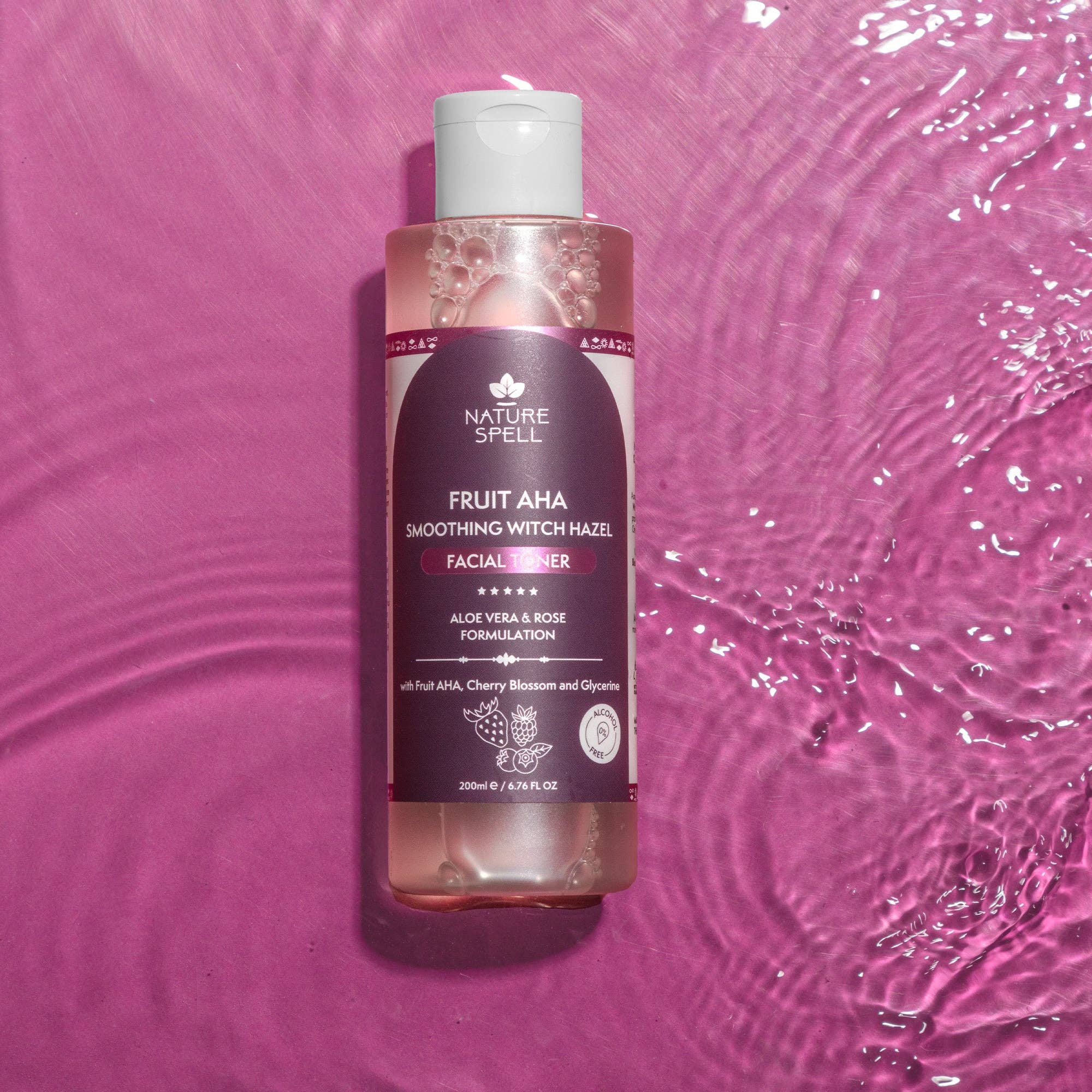 Nature Spell – Großhandel Gesichtswasser – Nature Spell Glättender Gesichtstoner mit Zaubernuss und AHA's5