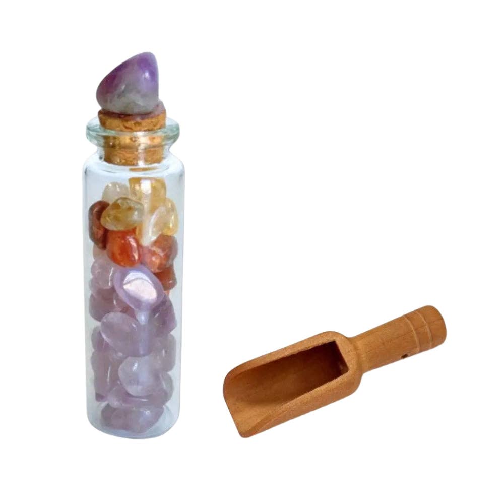 Earths Elements Wholesale - Wholesale Meditation Supplies - Create Your Own Intention Bottle Set - W/ Display2