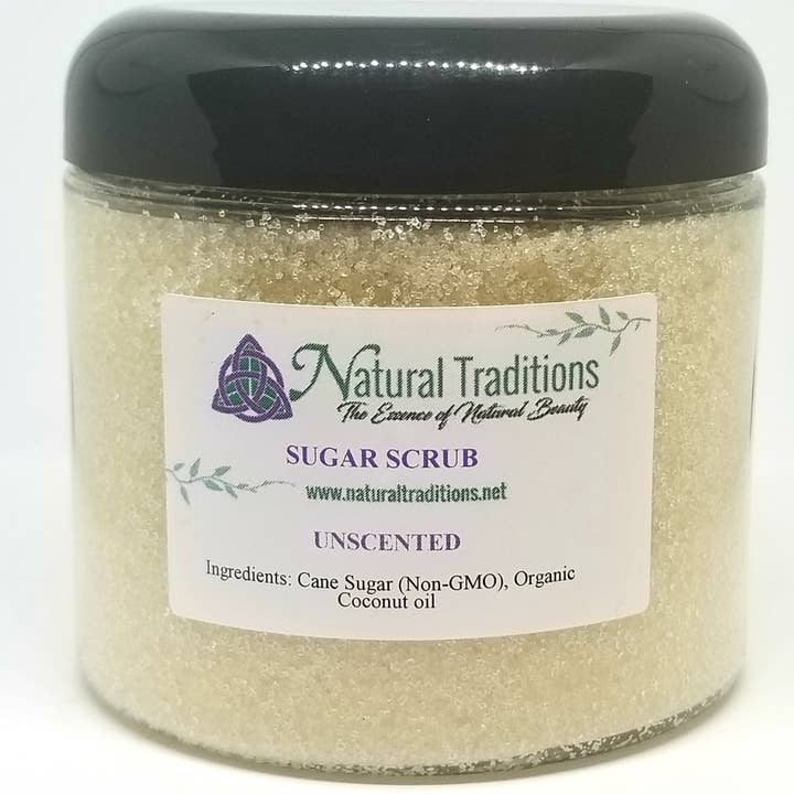 Moisturizing Sugar Scrub - Unscented for wholesale by Natural Traditions