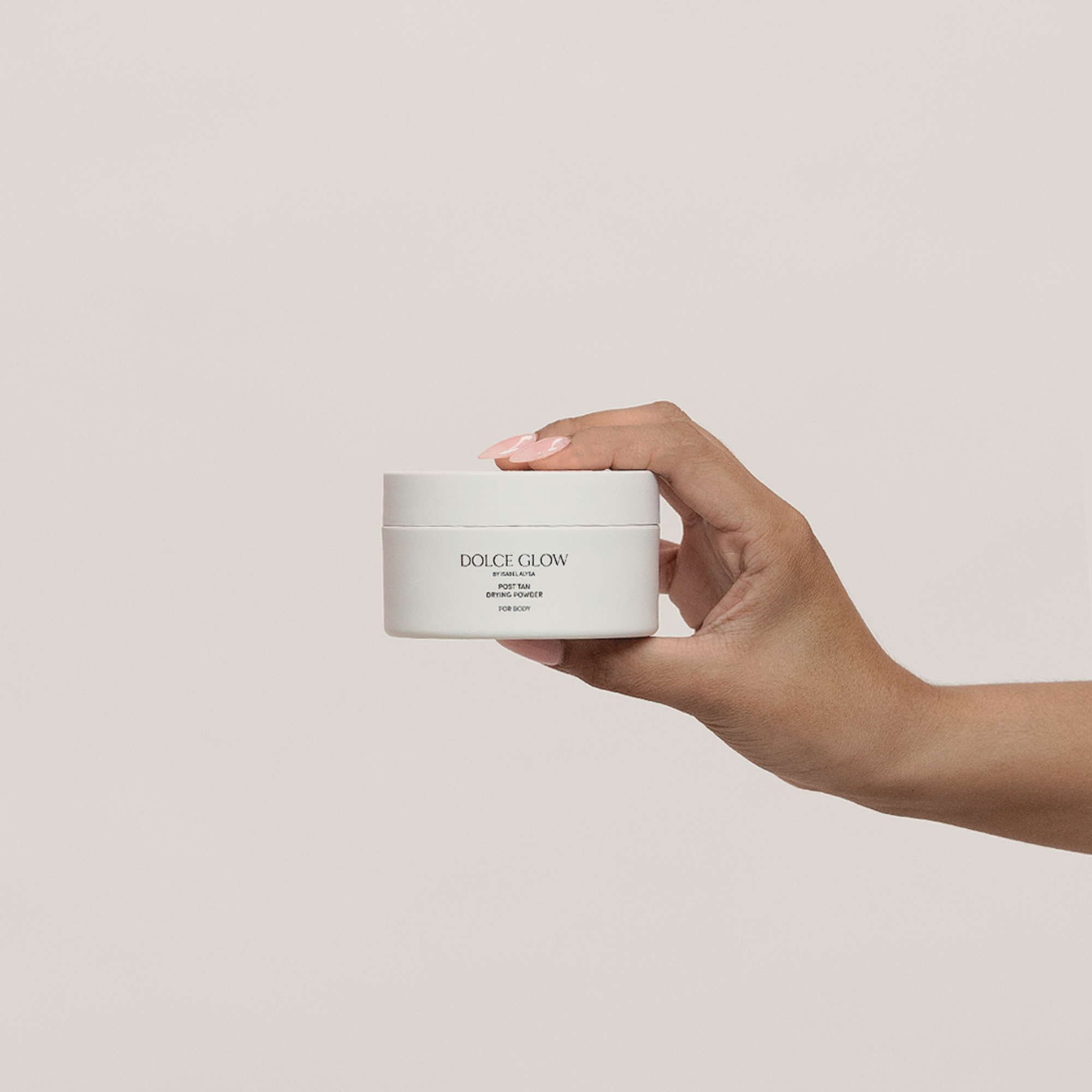 Dolce Glow by Isabel Alysa – Engroshandel Makeup setting spray/pudder – Tørringspulver til krop4