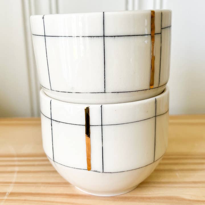 Petrichor + Gold - Wholesale Coffee Mug - Grid Yunomi2