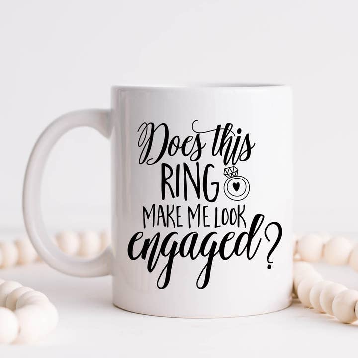Er denne Ring, Engageret, Kaffekrus, Engagement krus for engroshandel hos Hm Mugs