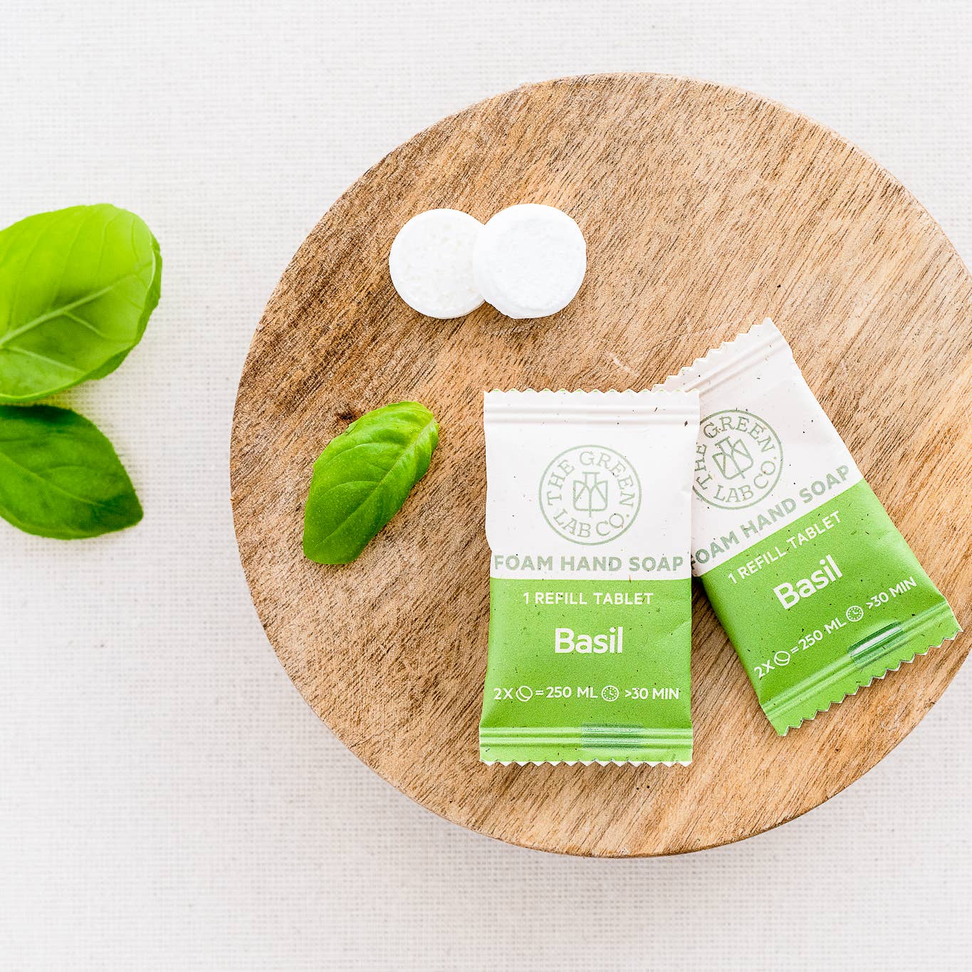 The Green Lab Co. - Wholesale Hand Soap/Wash - Refill set hand soap tablets - Eucalyptus & Basil1