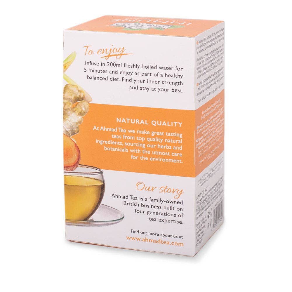 Ahmad Tea - Wholesale Tea Bags - 20 Teabag Immune6