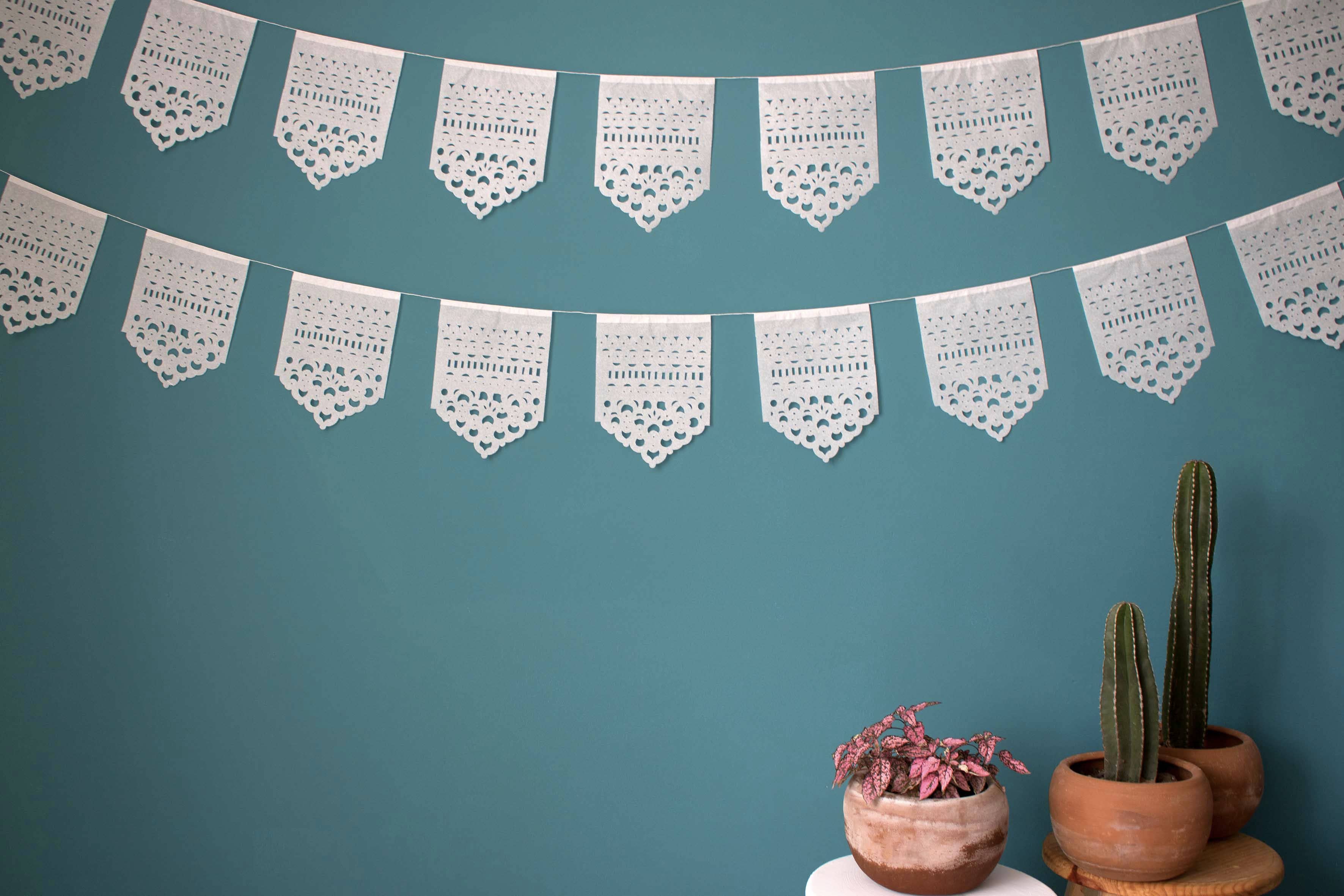 P.I.Project America - Vendita all'ingrosso Striscione - Ghirlanda Messicana di Carta Intagliata - CAMILA2