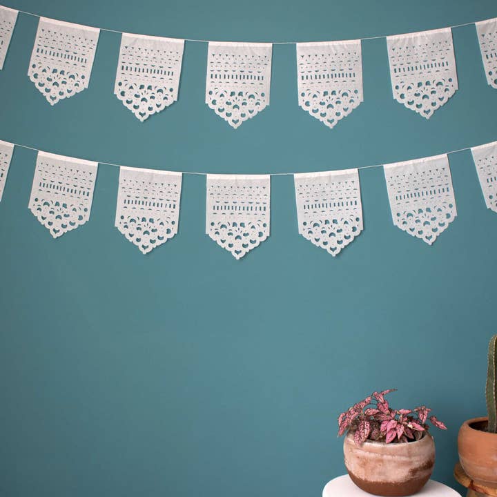 P.I.Project America - Vendita all'ingrosso Striscione - Ghirlanda Messicana di Carta Intagliata - CAMILA2