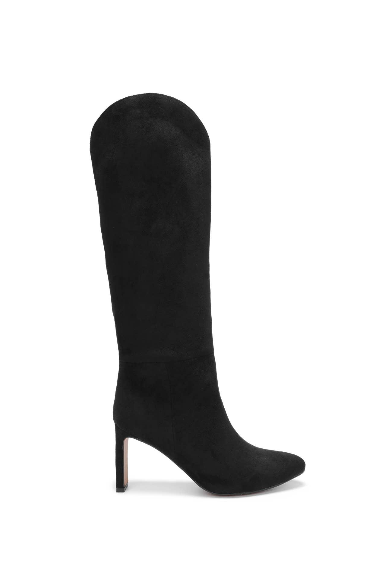 Oliccui - Vente Bottes – femme - BOTTES HAUTES À BOUT POINTU EN FAUX SUÉDINE1