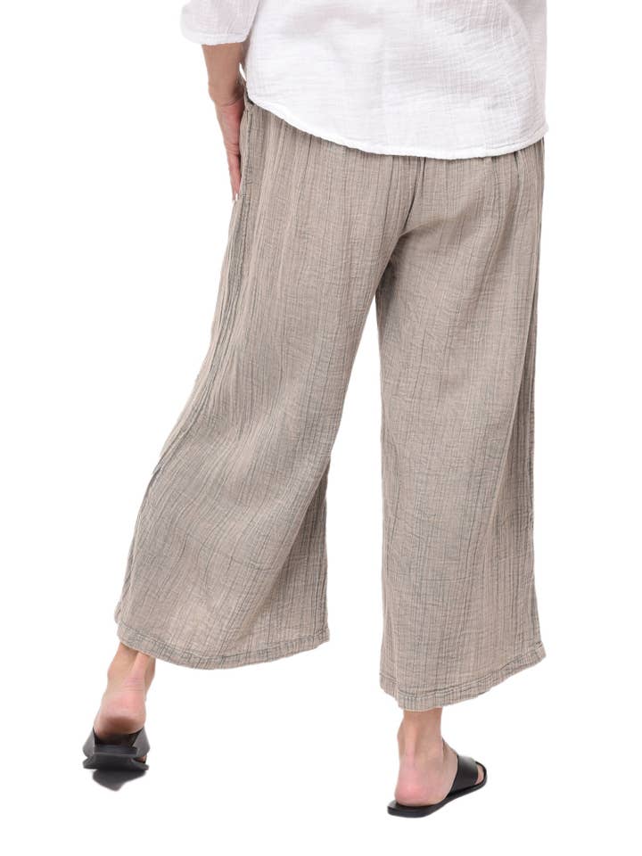 Tulip Clothing - Wholesale Pants - Women's - VCG115 Palazzo Pant in Elephant2