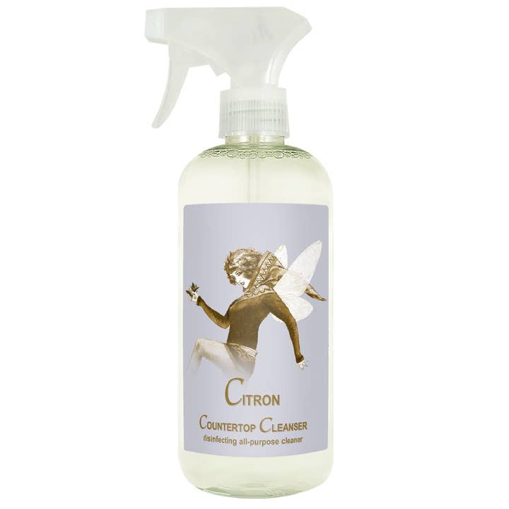 Citron CounterTop Cleanser 19oz for wholesale by La Bouquetiere French Collections