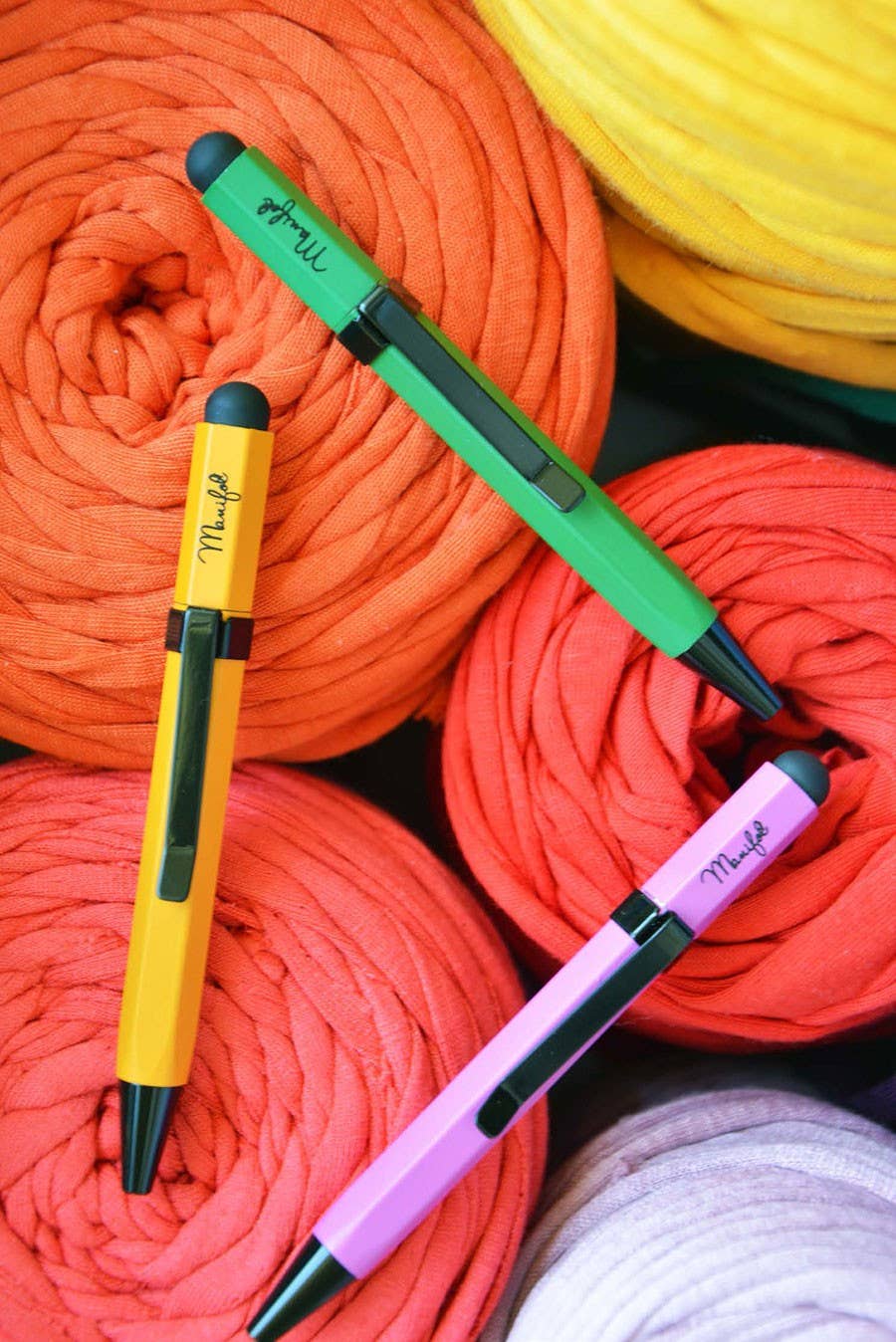 MANIFOL - Wholesale Pen - HEXAGONAL MINI METALLIC PEN2