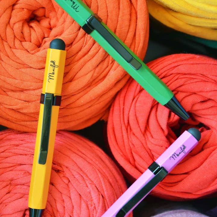 MANIFOL - Wholesale Pen - HEXAGONAL MINI METALLIC PEN2