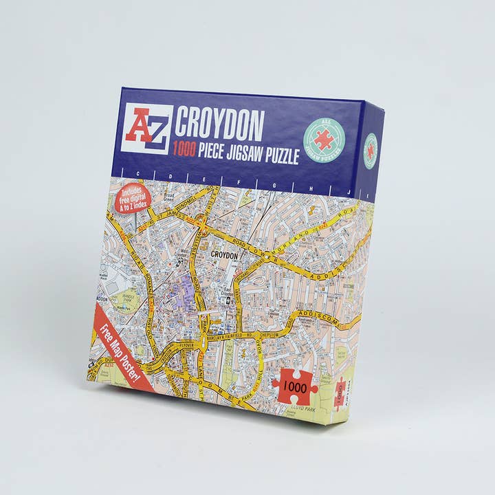 All Jigsaw Puzzles – wholesale Puzzle – Adult – A to Z Map of Croydon 1000 Piece Jigsaw2