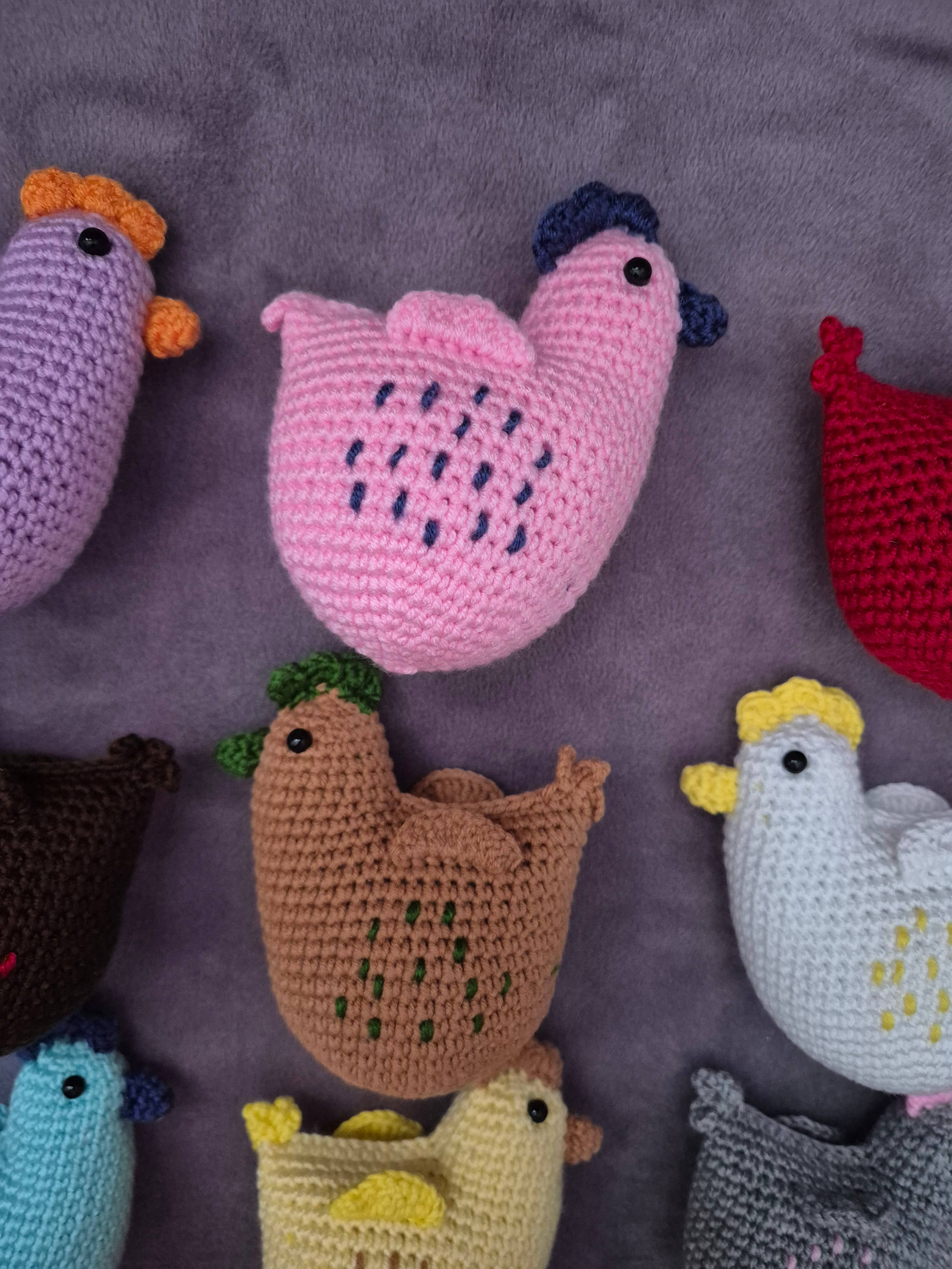 despinacrafting – Großhandel Kuschel-/Plüschtier – Kind & Baby – Häkel-Hühnchenspielzeug, Amigurumi Kuscheltier5