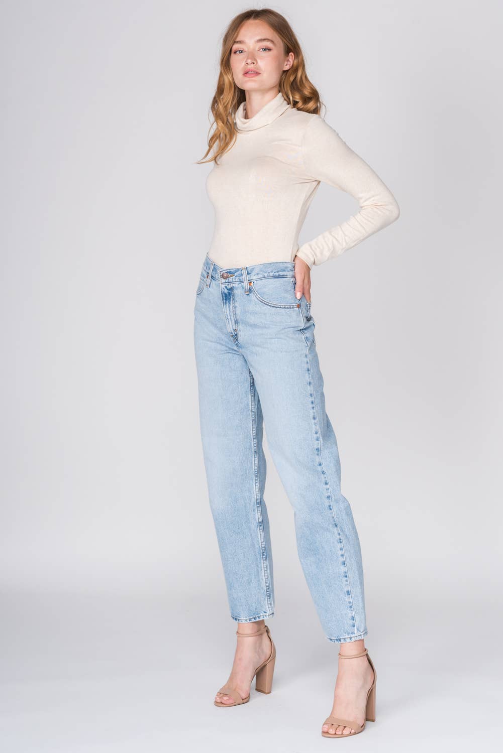 Fore Collection - Wholesale Bodysuit - Women's - TD2639 Soft Knit Women's Turtleneck Bodysuit1