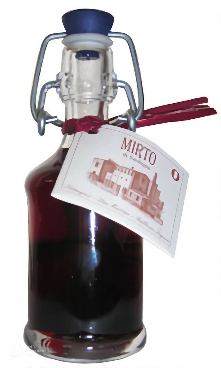 San Martino Liquori – Großhandel Likör – Mirto di Sardinien Mignon 0,4 cl 30%1