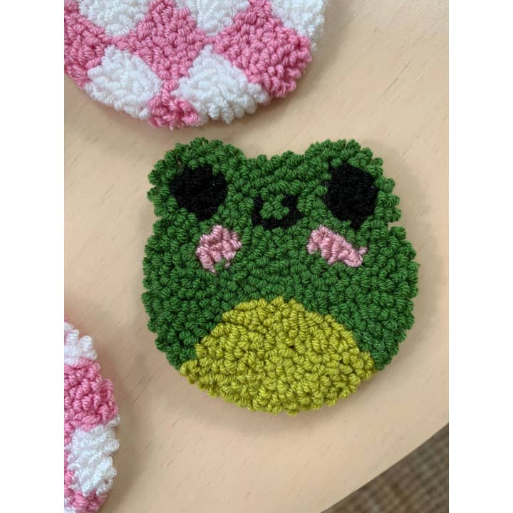 MUUDLAND - Wholesale Car Coaster - Women's - Set Of 2 Cute Car Coaster, Frog Car Cup Holder Coasters3