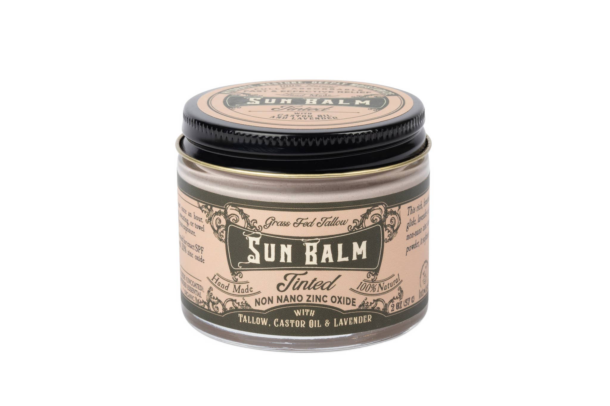 Roots And Leaves - Venta al por mayor Protector solar - Bálsamo Solar - Protector Solar de Sebo Teñido con Lavanda "seguro para arrecifes"