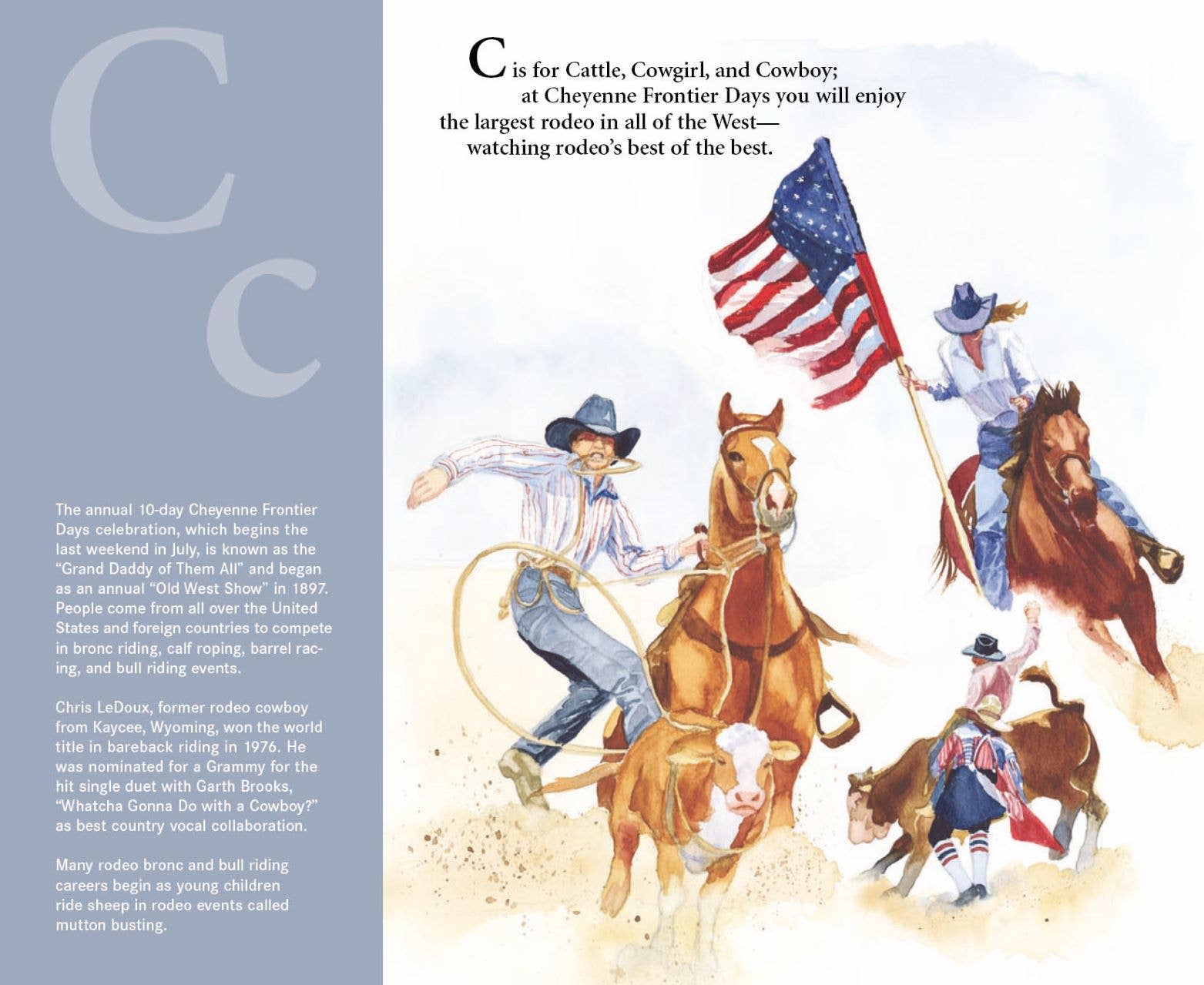 Sleeping Bear Press - Wholesale Book - Kids - C is for Cowboy: A Wyoming Alphabet Picture Book1