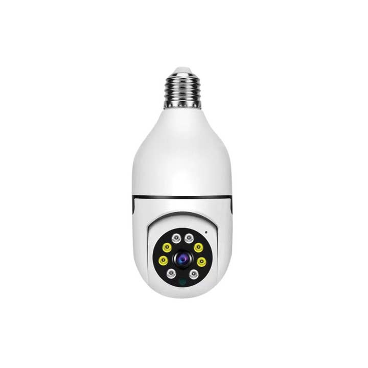 Lifeware Group LLC - Wholesale Small/Handheld Appliance - Lifeware Indoor Wi-Fi Enabled "Light Bulb" Security Camera