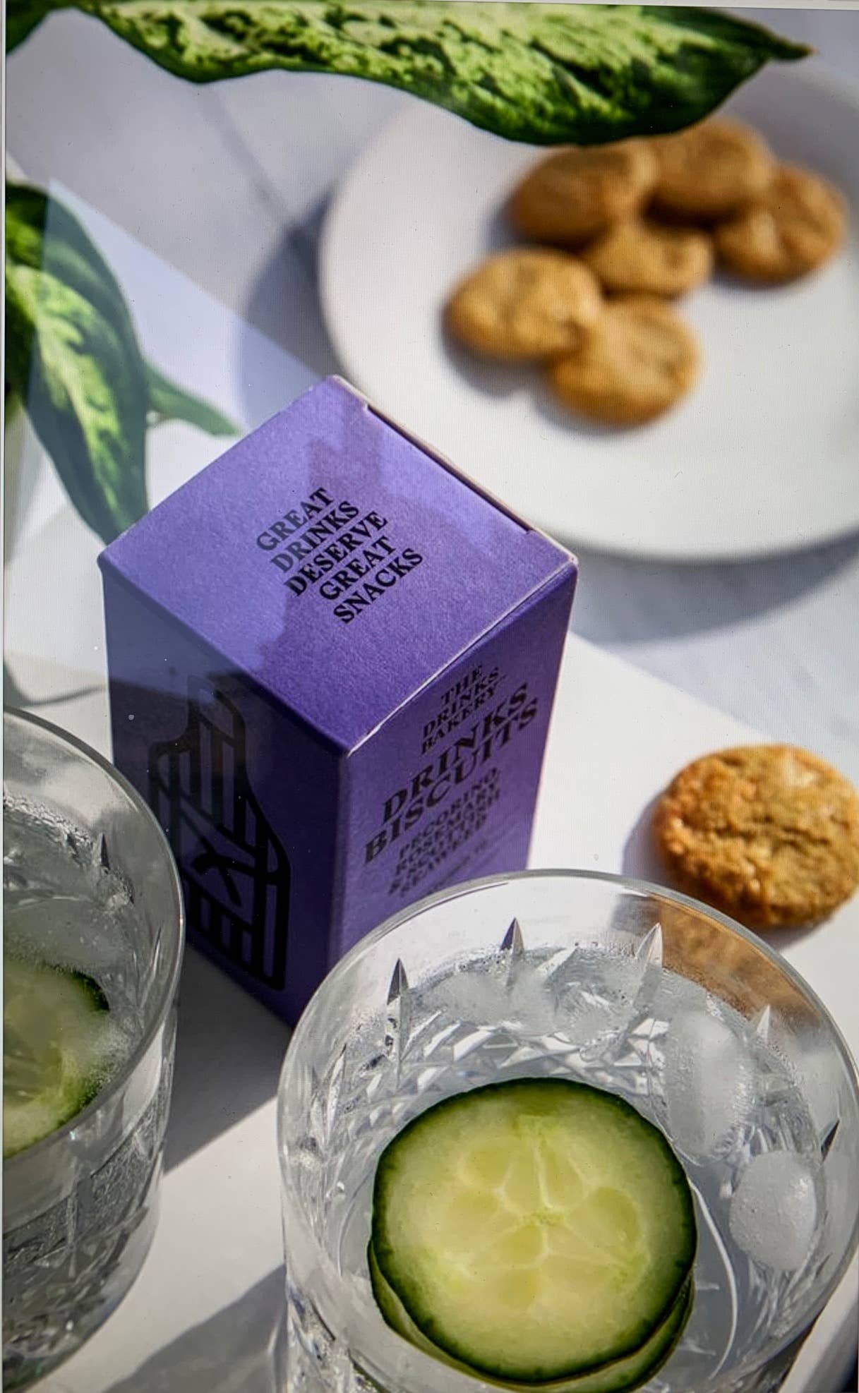 The Drinks Bakery - Wholesale Cookie - Drinks Biscuits - Pecorino Cheese & Rosemary 36g5