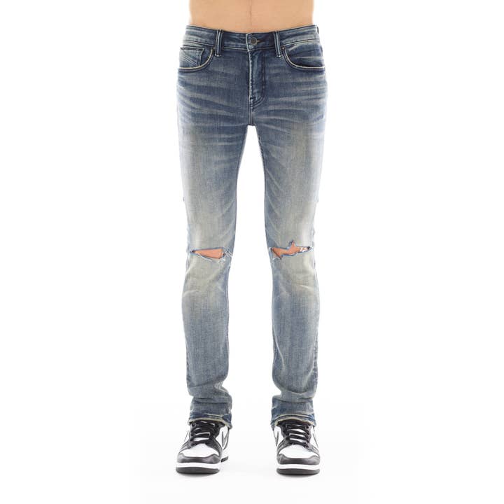 STRAT SUPER SKINNY FIT JEAN IN INDIE for wholesale by Cult of Individuality